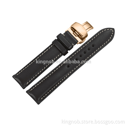 18mm19mm 20mm 21mm 22mm Handmade France Calf Leather Watch Band Strap